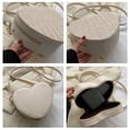 thumbnail image 3 of Xiao Hua Bolso de hombro tejido para mujer, bolso de mano y neceser, elegante bolso de playa de verano, 20,3 x 8,1 x 16,5 cm (marrón), 3 of 3