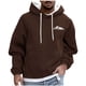 thumbnail image 2 of Dolkfu Sudadera con capucha para hombres, sudadera holgada con capucha, sudadera de manga larga para hombres en invierno M, 2 of 5