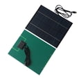 6W 12V Solar Panel with Type C Output for Outdoor Security Camera ...