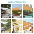 thumbnail image 5 of Shade Sail Fixing Kit, Stainless Steel Sun Shade Sail Fixing Kit For Triangle And Square, Rectangle, Sun Shade Sail Fixing Accessories, 5 of 5