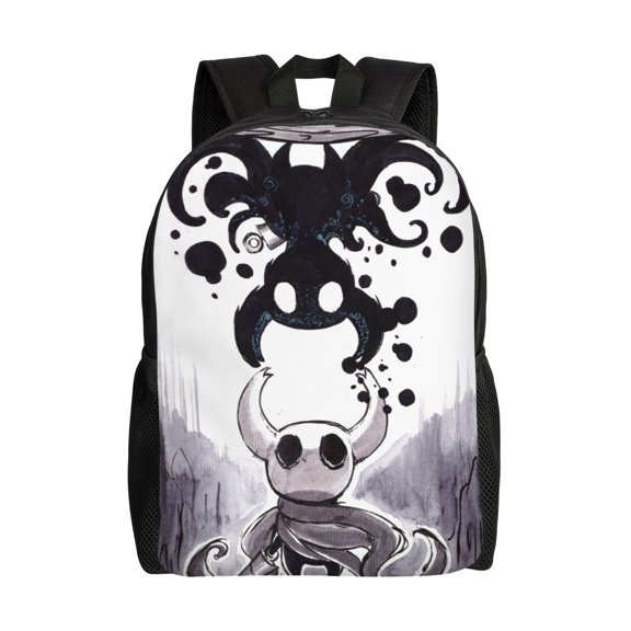 Hollow Game Knight Backpack Lightweight Daypack Large Capacity Travel Work School Back Pack Novelty Backpacks Laptop Bag
