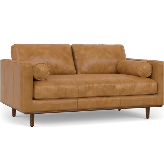 JERFIT 4-Seater Corduroy Sofa No Assembly Required, Oversized Foam Couch for Living Room, Wide Armrests, Upholstered Sofa in Green