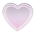 thumbnail image 6 of Heart Neon Mirror - Heart Wall Decor, USB Powered LED Light in Pink, 13"x13" Decorative Wall Mirror. Ideal for Bedroom, Girls Room, Party, Studio, Store Decor. Great Birthday Gifts, 6 of 6