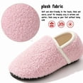 thumbnail image 2 of Knivor Cozy Slippers for Women with Hook Loop Warm Fuzzy Slippers Sock Shoes Ultra-Light House Slippers with Mute Anti-Slip Sole for Indoor Bedroom/Yoga, 2 of 8