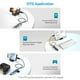thumbnail image 2 of Orico Hub Usb 3.0 De 4 Puertos Hub De Datos De Alta Velocidad Ultradelgado Con Cable Extendido Usb Splitter Adaptador Otg Para Computadora Pc Yuarrent EL012963-00, 2 of 6