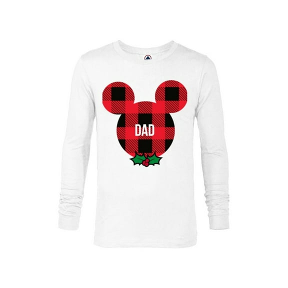 Disney Mickey Mouse DAD Holiday Family - Long Sleeve T-Shirt for Men- Customized