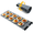 Gray, variant on Extra Large Food Warming Mat, 39.4" x 15" Silicone Warming Tray with 7 Temp Levels & 8H Timer, Roll-Up Portable Fast Heating Food Warmer for Parties Buffets & Family Gatherings
