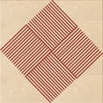 thumbnail image 1 of Ahgly Company Machine Washable Indoor Square Transitional Bright Orange Area Rugs, 8' Square, 1 of 7