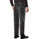 thumbnail image 3 of Pantalones de vestir metálicos INSPIRE CHIC para hombres, pantalones de traje de pierna recta impresos irregulares, pantalones brillantes 36 negros, 3 of 6