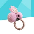 thumbnail image 4 of 1Pcs Élastiques Ronds Roses en Forme de Lapin pour Bébés Filles Design Adorable pour Toutes Occasions, 4 of 8
