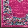 thumbnail image 5 of Nourison Passion Vintage BorderedFuchsia Area Rug, 5 of 9