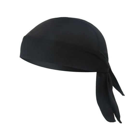 Do Rag Cycling Skull Cap Breathable Sweat Wicking Pirate, Motorcycle Head Bandana Wrap Cooling Helmet Liner for Women & Men