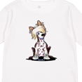 thumbnail image 4 of Inktastic Chinese Crested Boys or Girls Long Sleeve Toddler T-Shirt, 4 of 5