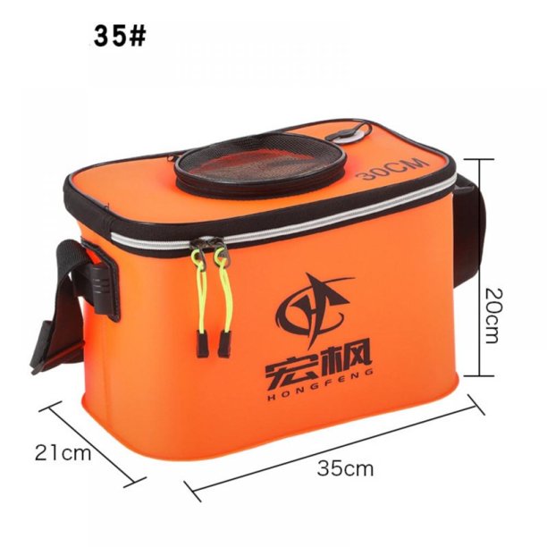 Dragonus Fishing Bucket, Foldable Fish Bucket,Live Fish Container Multi
