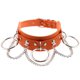 thumbnail image 1 of Minnieouse Harajuku Chocker Sexy Lock Key Remaches Black Goth Punk Chokers Gothic Gargantilla Collar para mujeres Hip Hop Cosplay Ropa, zapatos y accesorios Miscelánea naranja Minnieouse PS11274-06, 1 of 6