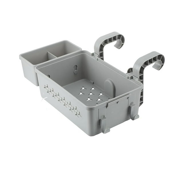 Cesta colgante resistente para piscina Matsuzay gris, almacenamiento y organización del hogar, diámetro exterior de 3