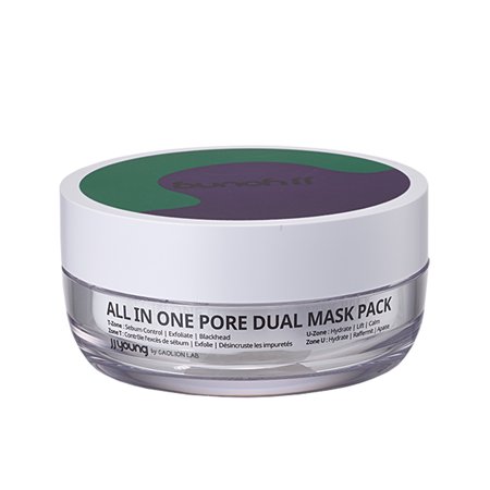 JJ Young by Caolion Lab All In One Pore Dual Face Mask (T-zone and U-zone)