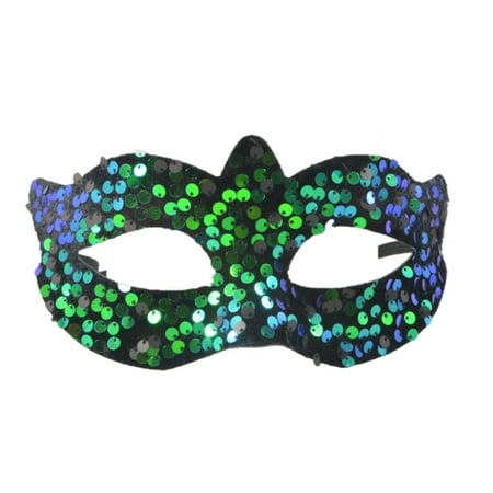 

Party Lightweight Half Face Ins Shiny Sequins for Women