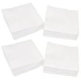 thumbnail image 3 of 300 hojas de servilletas blancas para la cena, servilleta cuadrada, toalla de papel de 2 capas, suministros para fiestas para restaurante de hotel, 3 of 6