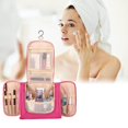 thumbnail image 4 of Neceser de viaje colgante, organizador de maquillaje cosmético impermeable portátil para mujeres y niñas, 4 of 8