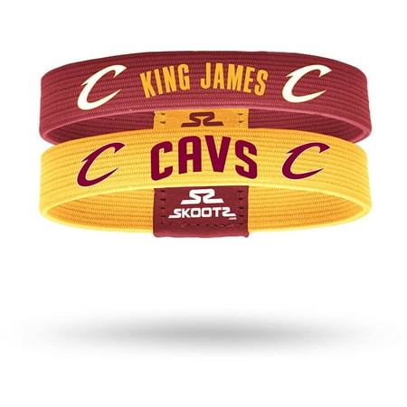 skootz wristband cavaliers lebron james pack of 2 walmart com