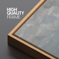 thumbnail image 4 of PixonSign Framed Canvas Print Wall Art Pastel Blue Gray Watercolor Cloudy Sky Abstract Shapes Illustrations Modern Art Decorative Minimal Relax/Calm for Living Room, Bedroom, Office - 16"x24" NATURAL, 4 of 5
