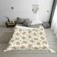 thumbnail image 7 of Salouo Kawaii Bear Print Throw Blanket Gifts for Women Men Soft Flannel Blanket for Home Living Room Decor Bedroom Blanket Gifts for Mom Dad -60"x50", 7 of 7