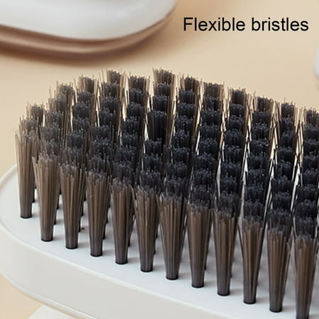 

KUNyu Cleaning Brush with Handle Multifunctional Easy To Use Comfortable Grip Clothes Brush for Household