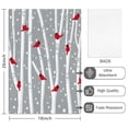 thumbnail image 2 of 4 Pcs Funny Kitchen Towels,Gray Christmas Cardinal Bird Pattern Microfiber Dish Towels,Kitchen Tea Towels,Kitchen Towel Set (18" X 26"), 2 of 7