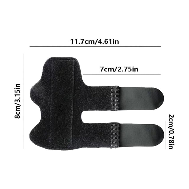 Birdeem Finger Splints Finger Immobilizer Bands Knuckle Sprain Corrective Immobilizer Splints Finger Rehabilitation Finger Immobilization on Both Sides.
