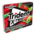 thumbnail image 3 of Goma de mascar Trident Twist Strawberry sin azúcar 17.46g, 3 of 5