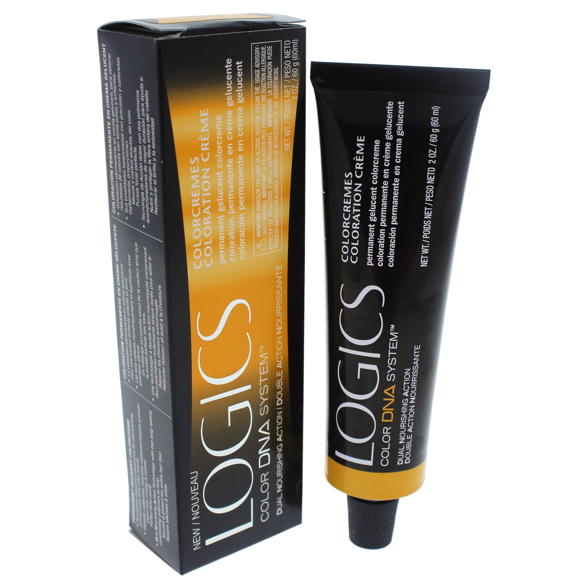 Colorcremes Hair Color 3g Medium Brown Gold Matrix Logics 2 00oz Walmart Com