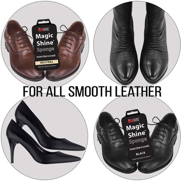 Black shoe polish sponge hot sale