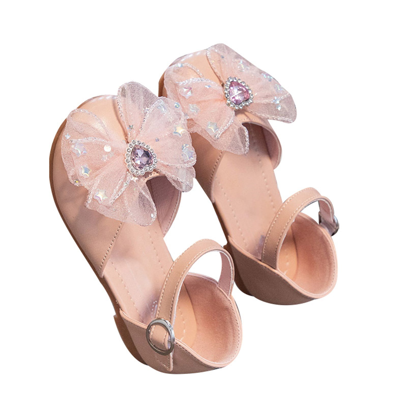 Girls red sandals deals