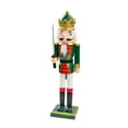 thumbnail image 2 of Shangren 10inch Christmas Nutcracker Soldier Ornament Durable for House Warming Party B, 2 of 8