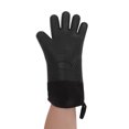 thumbnail image 4 of Unique Bargains 1 Pc Non-slip Oven Mitts for Kitchen Black, 4 of 5