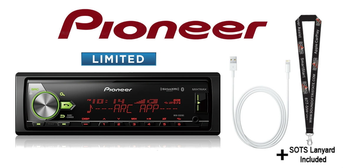 Pioneer MVH-S501BS Digital Media Receiver w/ Built in Bluetooth MVHS501BS 
