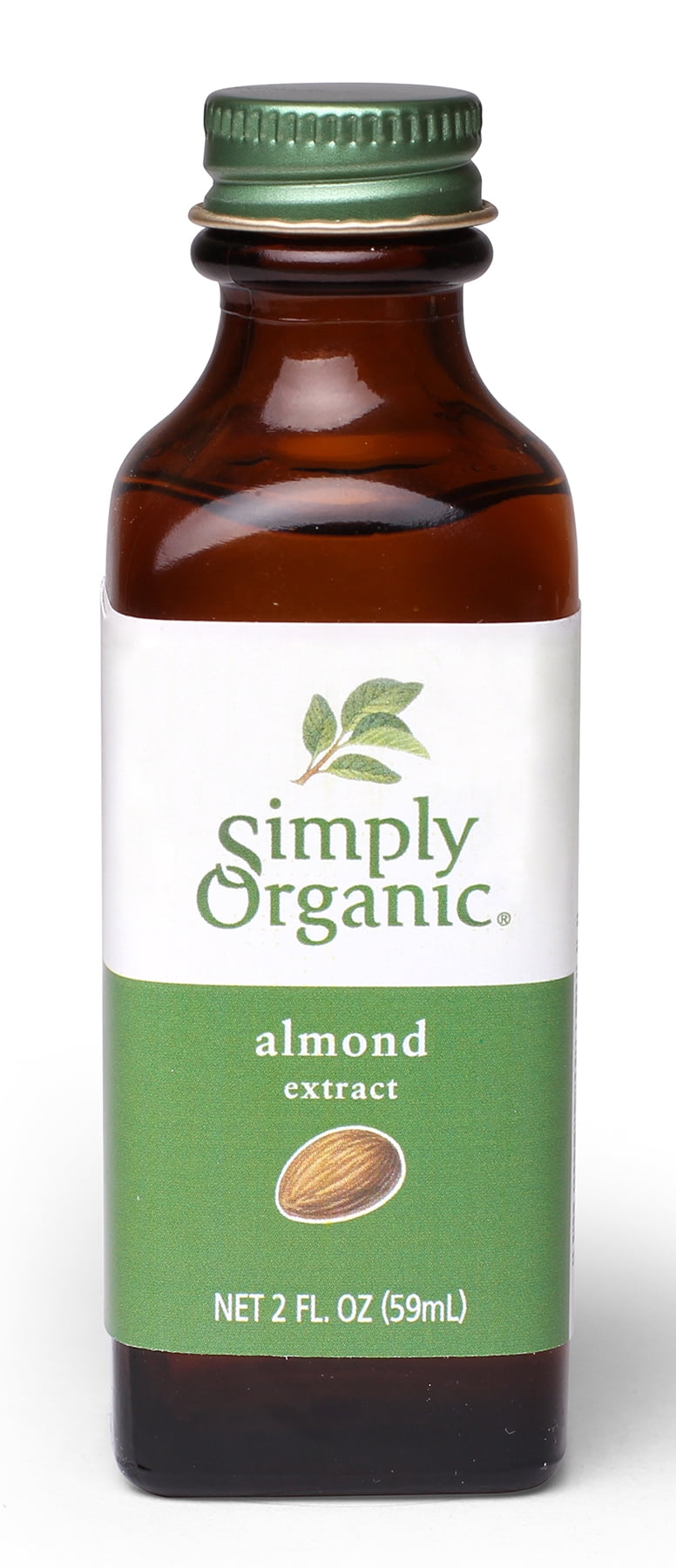 Simply Organic Almond Extract Certified Organic 2 oz. bottle