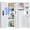 White-Digital, variant on 53.15" Wall Safe Between the Studs, Biometric Fingerprint Hidden Safe with Dual Alarm System and Silent Mode, Wall Gun Safe with 3 Adjustable Shelves and Magnetic Slot (Black-Fingerpirnt)