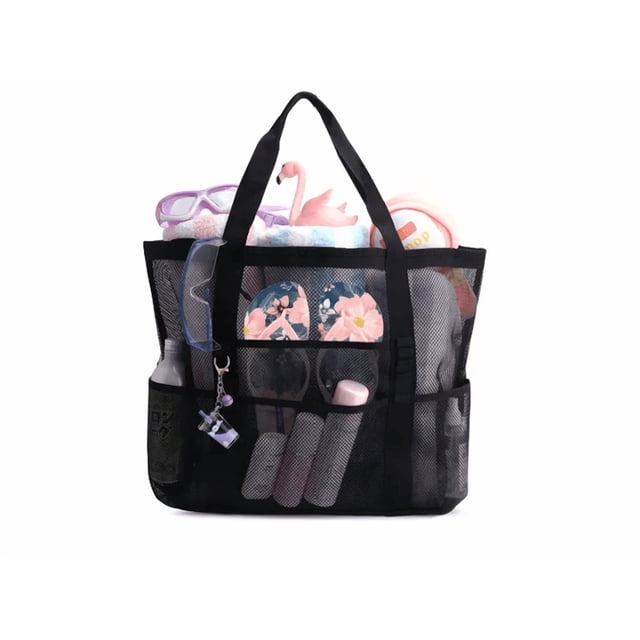 Bolsa De Viaje Xtellar color negro Grandes Plegable Para Playa Y Compra