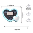 thumbnail image 2 of Solar Powered Heart Shaped LED Ambient Light – Neon Decorative Lamp Suction Cup Easy Installation For Sedans Trucks RVs In, 2 of 8