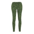 thumbnail image 3 of Dark Green/Olive Camo Women's Casual Leggings - Camo Color Code 0084, 3 of 7