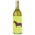 thumbnail image 1 of ""Caroline'S Treasures Abrazadera decorativa para botella, caballo pura sangre inglés, verde, 750 ml, multicolor"", 1 of 1
