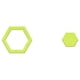 thumbnail image 2 of Xihbxyly Ofertas de Iluminación Preciosa Plantilla de Costura de Colchas Hexagonales., 2 of 3