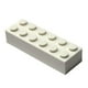 thumbnail image 1 of LEGO Partes y Piezas: Blanco 2x6 Ladrillo x20 LEGO LEGO, 1 of 1