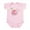 Petal Pink, variant on CafePress - Pink Ladybug Infant Bodysuit - Baby Light Bodysuit, Size Newborn - 24 Months