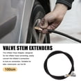 thumbnail image 2 of Unique Bargains 100cm 39' Tire Valve Stem Extension Inflator Extender Hose Universal Fit for Car Motorcycle Bicycle, 2 of 7