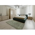 thumbnail image 4 of Ahgly Company Indoor Rectangle Mid-Century Modern Dark Green Oriental Area Rugs, 2' x 4', 4 of 6