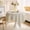 Cream Color, variant on Simplicity Knitting Tablecloth Fresh Farmhouse Table Cloths with Tassel for Picnic Camping Dining