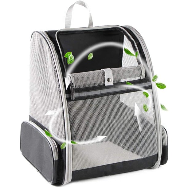 Texsens Pet Backpack Carrier for Small Cats Dogs, Ventilated Design